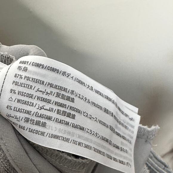 ABERCROMBIE & FITCH Sloane Tailored Pant Heather Gray Sz 26/2R {X22} - Picture 5 of 5